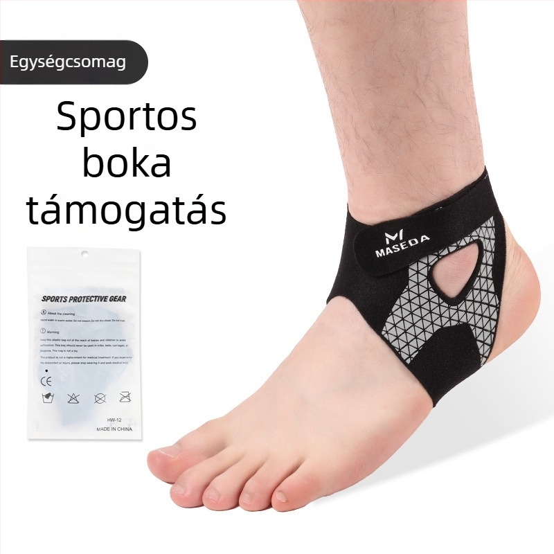 Neoprén bokaortézis, sprain védelem, professzionális sportbandázs
