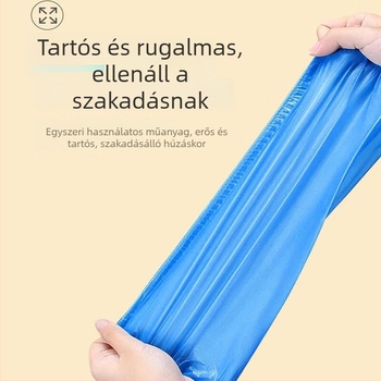 Egyszer használatos cipővédők beltéri használatra, extra vastag, vízálló, kopásálló, csúszásmentes, műanyagból