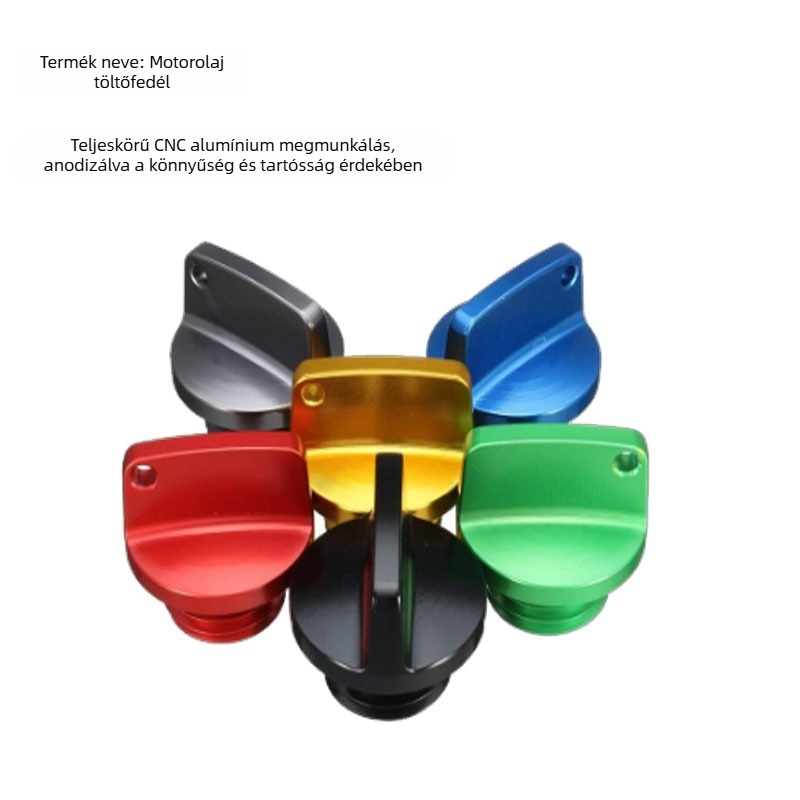 Xingyi CNC alumínium olajtöltő sapka csavar Yamaha/Kawasaki/Ducati – univerzális motorolaj sapka