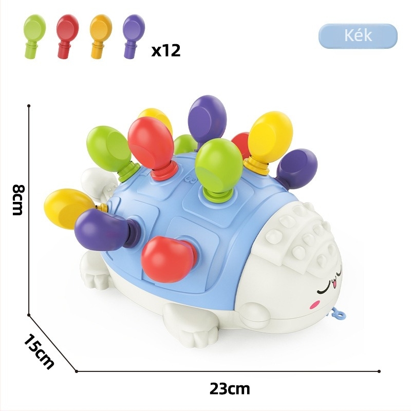 Süni beillesztéses puzzle - műanyag, márka Le again, színes dobozos csomagolás, 4-6 éveseknek megfelelő, fejleszti a finommotorikát és a kéz-szem koordinációt