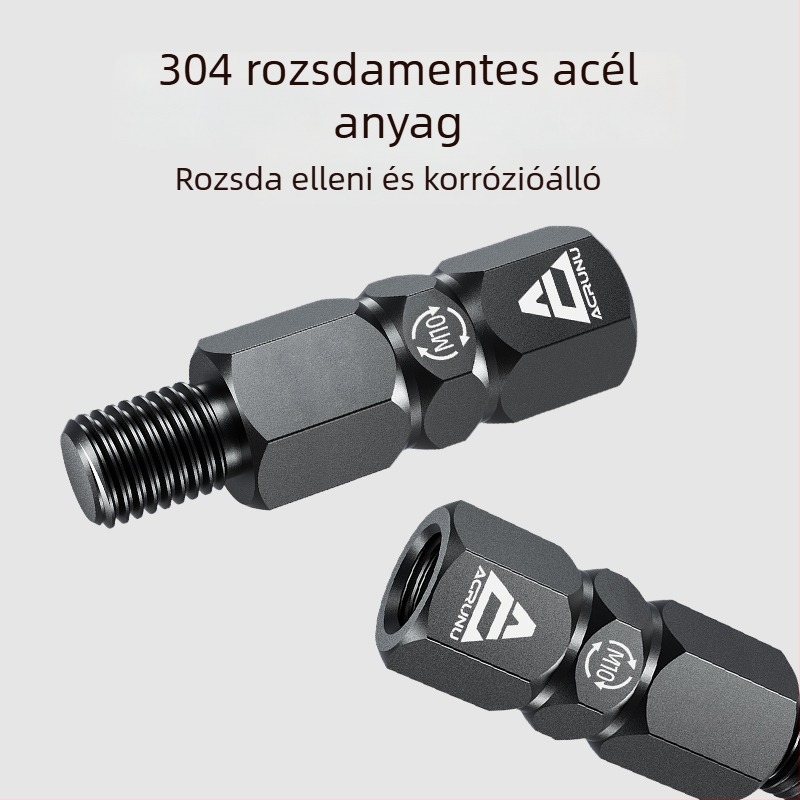 Hátsó nézet tükör, ZGLS25, rozsdamentes acél magasságító csavar, sík tükör, menet 1,25 mm