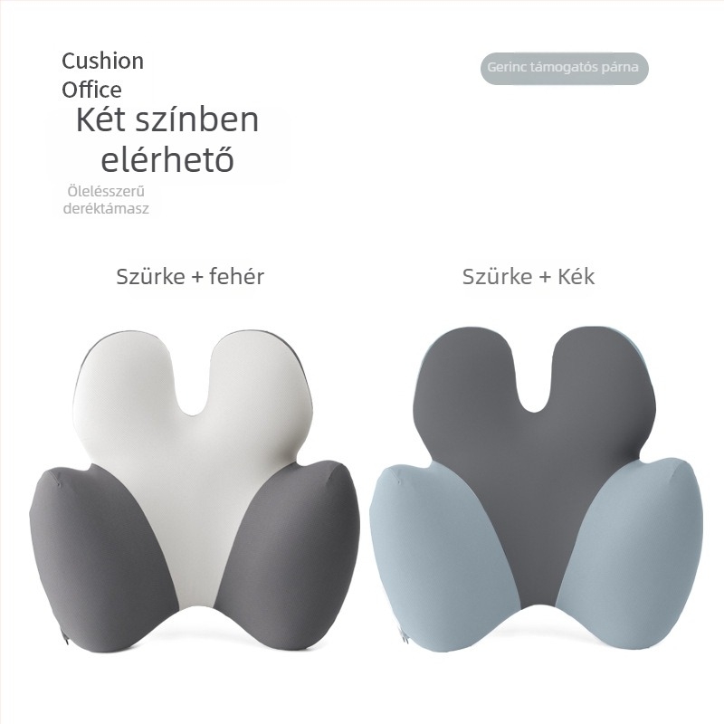 Lianda memóriahabos ágyéktámasz párna irodába és autóba, nordikus stílus, univerzális illeszkedés, egész évben használható