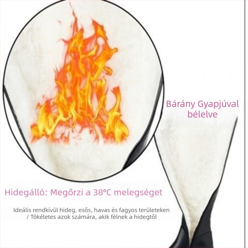 Férfi bőrcsizma (marhabőr nubuk; etnikus stílus; lovas csizma)