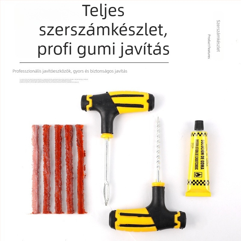 Gumiabroncs javító készlet ragasztóval — Town Head márka, ragasztó anyag, testreszabható feldolgozás, magáncímke lehetőség