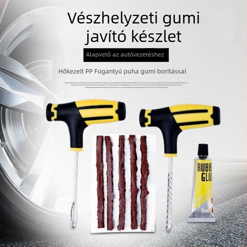 Gumiabroncs javító készlet ragasztóval — Town Head márka, ragasztó anyag, testreszabható feldolgozás, magáncímke lehetőség