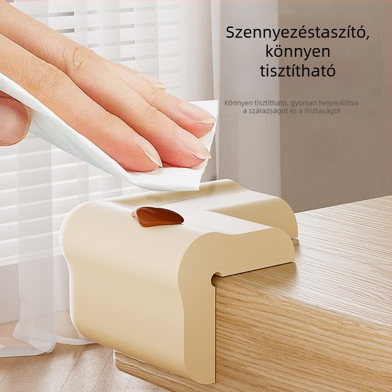 Shield Dad Baba asztal sarokvédő - 90 fokos, ütés elleni védelem, 100 darabos csomag