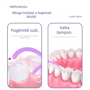 Jian fogselyem – gyümölcsös íz, műanyag, egyszer használatos, 30–50 darab csomagolásonként