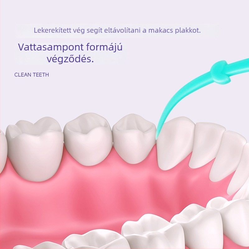 Jian fogselyem – gyümölcsös íz, műanyag, egyszer használatos, 30–50 darab csomagolásonként