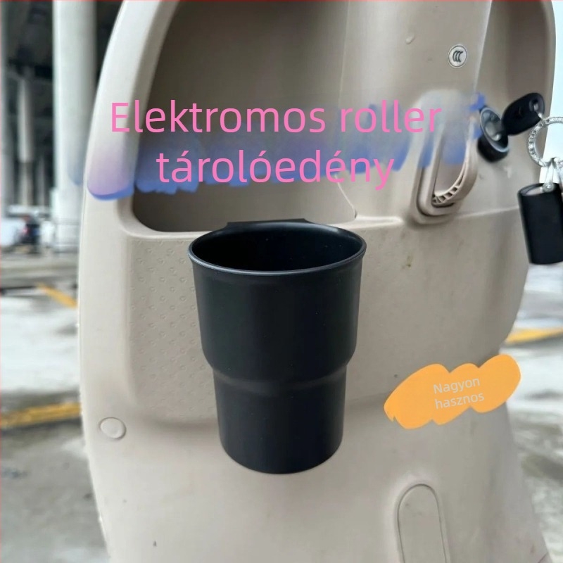 Gépjármű pohártartó és tároló állvány — hajlítható, függő, clipes kialakítás, univerzális kompatibilitás