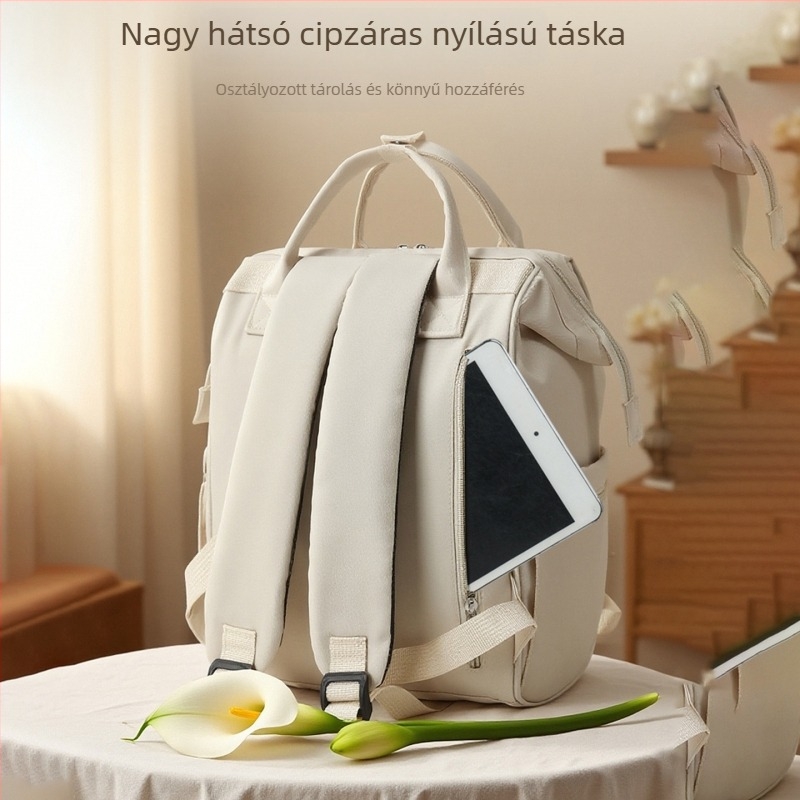 Anya hátizsák - Többcélú, Vízálló, Kopásálló, Ívelt vállpánttal, Nagy kapacitás