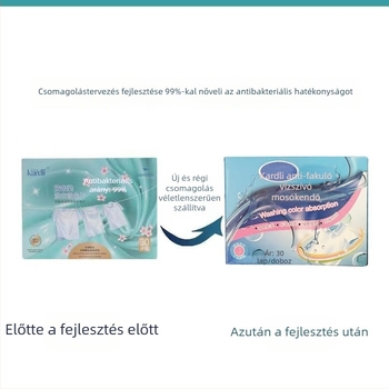 Love Life színátvitel-megakadályozó mosólapok, családi csomag, mosásokhoz vegyes