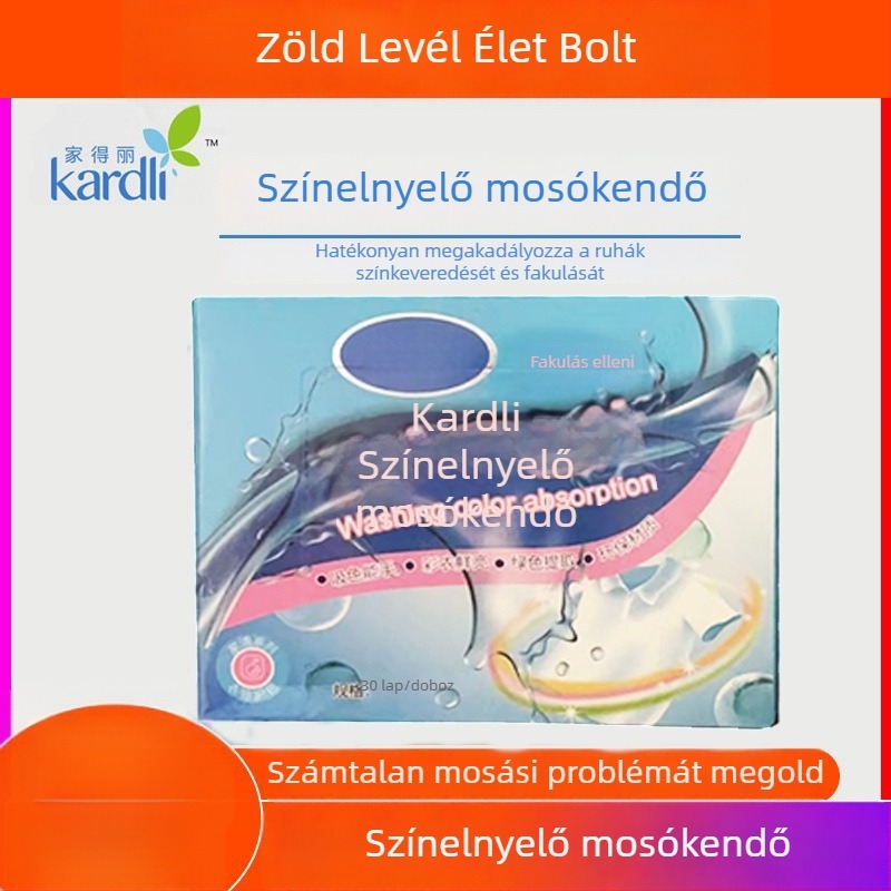 Love Life színátvitel-megakadályozó mosólapok, családi csomag, mosásokhoz vegyes
