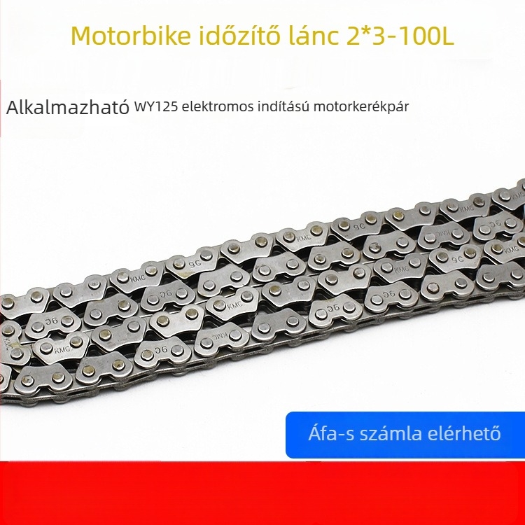 WY125 elektromos indítású időzítőlánc, 2x3x100 szakaszok – Mojiosaurus