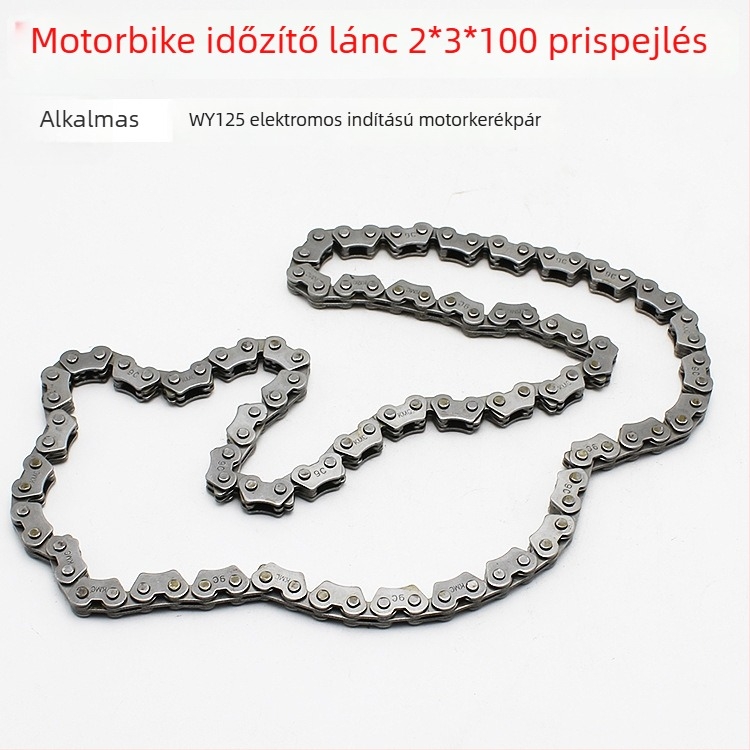 WY125 elektromos indítású időzítőlánc, 2x3x100 szakaszok – Mojiosaurus