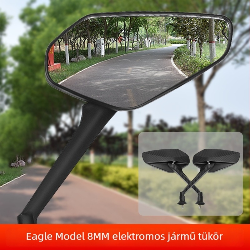 Eagle tükör motorkerékpárokhoz és elektromos járművekhez, ABS műanyagból, Mojielong