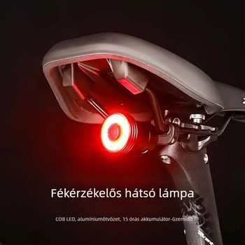 Újratölthető hátsó világítás mountain bike és országúti kerékpárokhoz, éjszakai tekerés figyelmeztető fénye, modell TTT1005548317