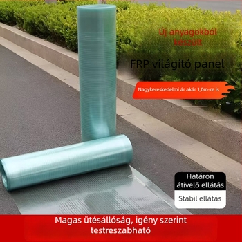 FRP nappali panel – korrózióálló, tűzálló, hőszigetelő, félátlátszó, magas átlátszóság