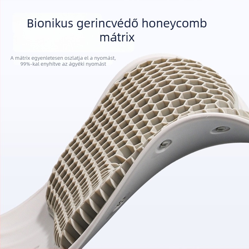 Ergonómikus üléspárna memóriahab és gél töltettel, deréktámasz irodai székhez