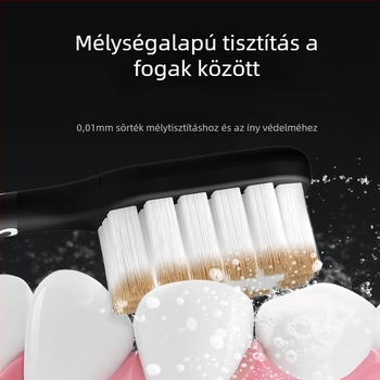 Oralgos kézi fogkefe DB-XA007, 2 darabos csomag, puha sörtéjű, széles fej, ínyvédő, csúszásmentes fogantyú