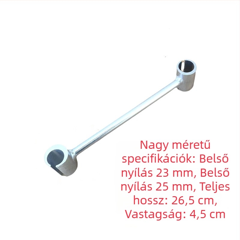 Zsanér állító kulcs, zsanérokhoz, 45-ös acél