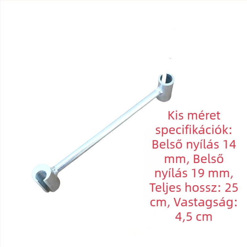 Zsanér állító kulcs, zsanérokhoz, 45-ös acél