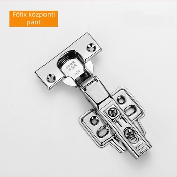 Rozsdamentes acélból készült szekrényzsanér, hidraulikus, modell 920B, anyag 201, polírozott és elektroplatált felület