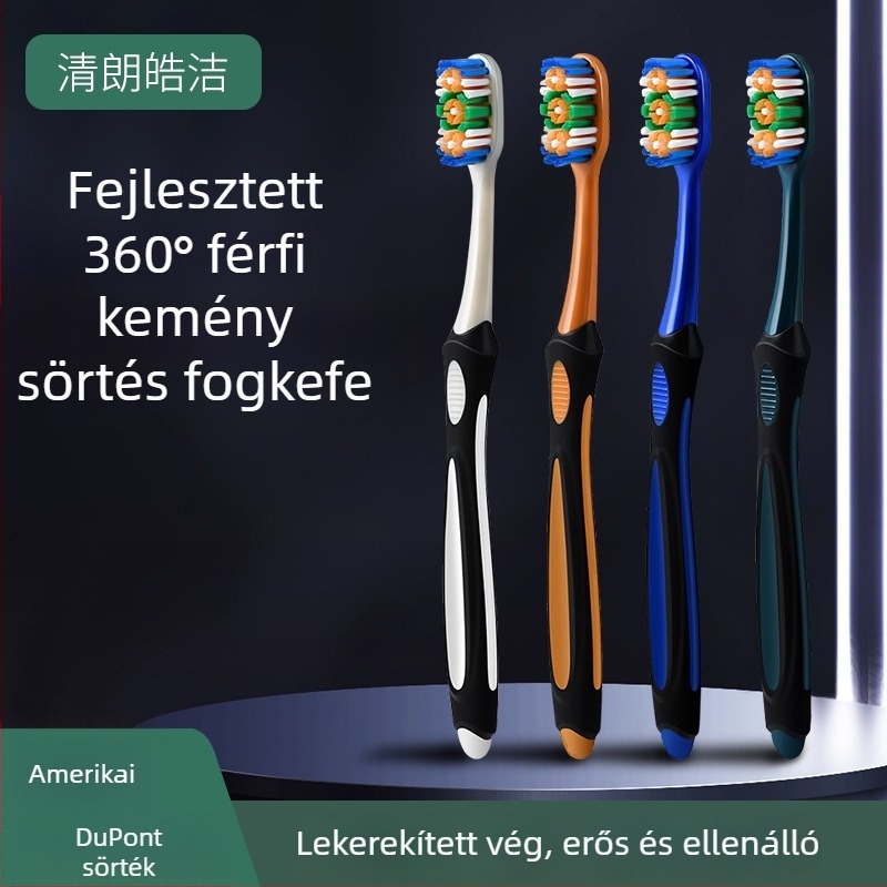 Kézi fogkefe felnőtteknek DuPont sörtékkel – Qinglang Hao Jie, közepes keménység