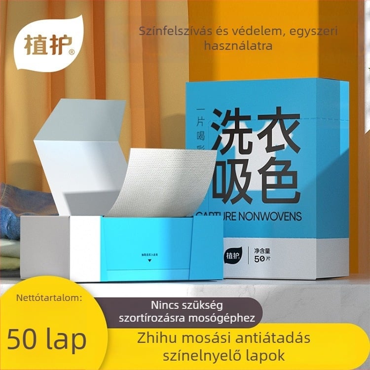 Plant Protection színtartó mosótabletták, 50 tabletta dobozban, vonalkód 6975163050237