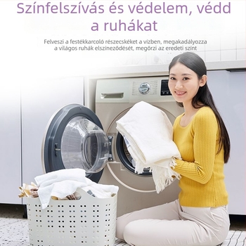 Színfogó mosólapok – nemszövött textil, védelem a színek kifakulása ellen, Csomagolás: doboz, Mennyiség a dobozban: 50, Márka: Egyéb