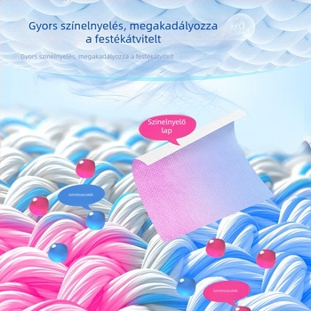 Juqi Színvédő mosólapok – Színeződés elleni védelem, Festékek felszívódása, Ruhákhoz