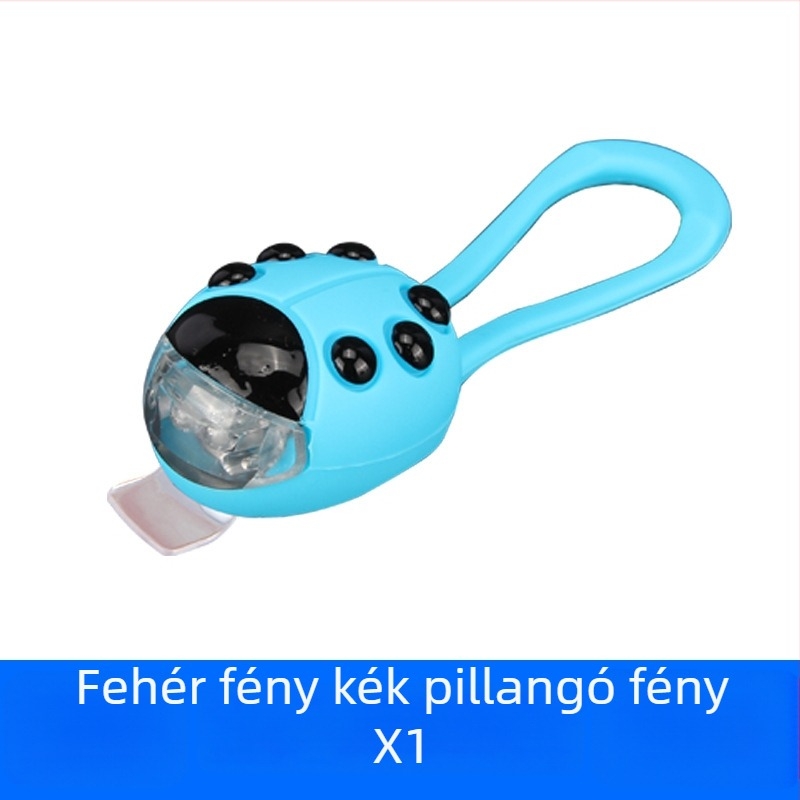 Katica formájú kerékpár világítás – elő- és hátsó LED fény kerékpárokhoz, egyensúlyozó kerékpárokhoz és gyerekeknek szánt rollerhez (Márka: KUDOEYE; Importálás: Nem; Licencelhető magáncímke: Igen)