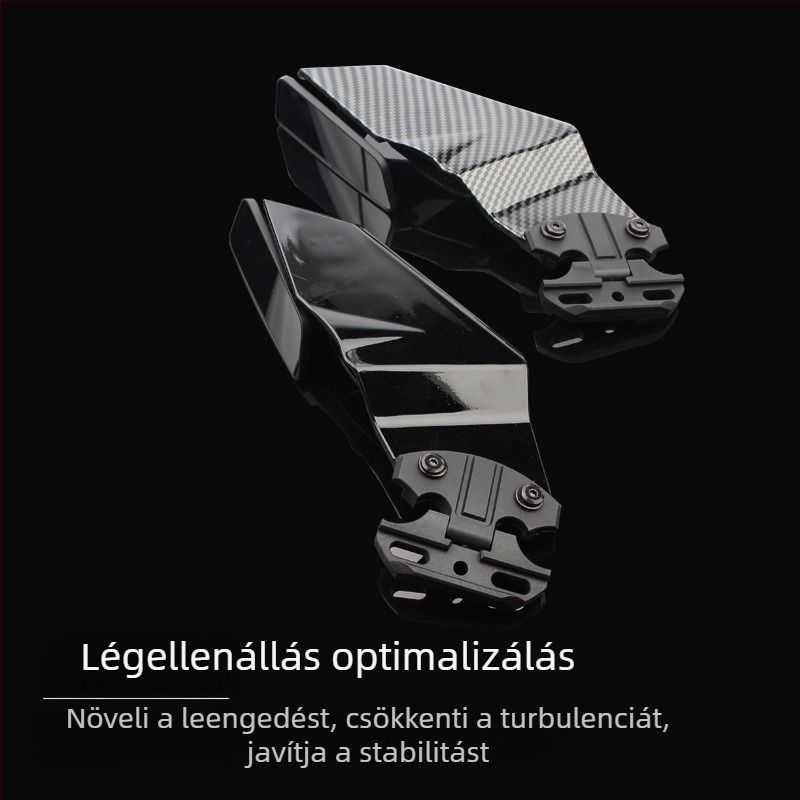 Motorkerékpár visszapillantó tükör fix szárnnyal | Anyag: műanyag + alumínium ötvözet | Tükr alakja: négyzetes | Szerelés típusa: ortodontikus | Kompatibilis modellek: Honda CBR650R/500R/400R Kaiyue 321RR