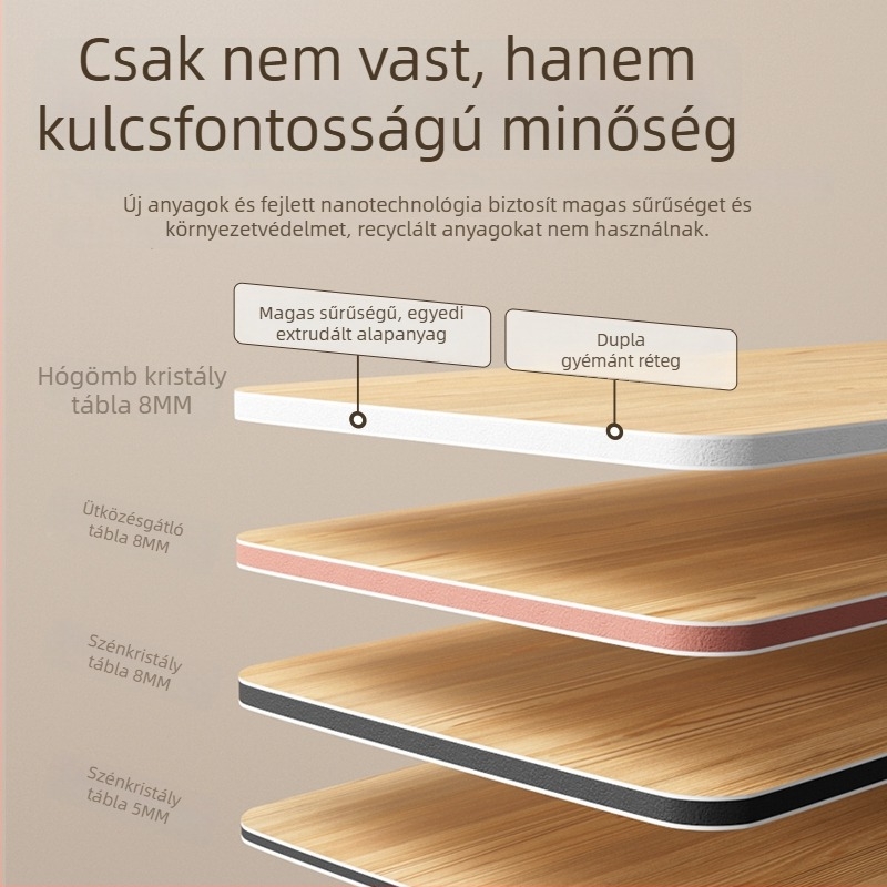 Falaspanel bambusz- és szénrostból furnér felülettel — karbon kristálytábla, varrat nélküli fa dekorációs felület, beltéri vízálló háttérfal