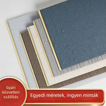 Bambusz rostból készült falpanel – modern minimalist stílus, modell JC-94-600, hangszigetelés 50, hővezetőképesség 0,23