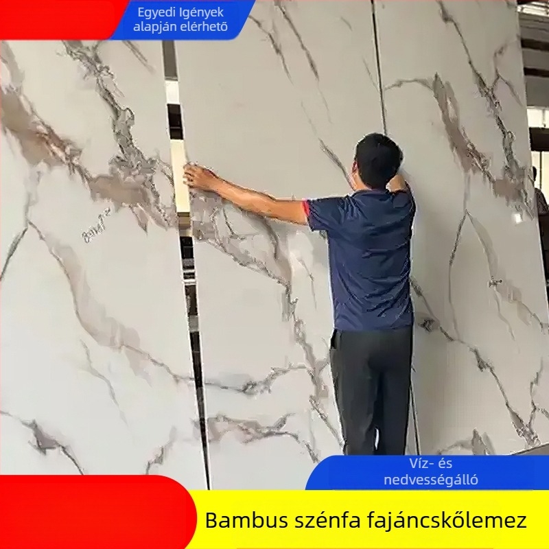 TV hátfalfalpanel bambuszszénnel és fabúvérrel; Anyag: bambuszrost, bambuszszén; Modell: fa furnér; Stílus: sík; Márka: Yiming