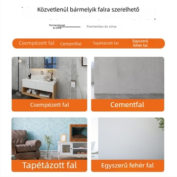 PVC falpanel, sík forma, modell 16-20-1, hangszigetelés 80, hővezetőképesség 0.17