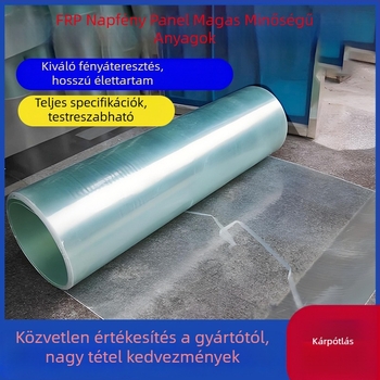 FRP fényáteresztő panel – átlátszó sík lemez üvegházhoz