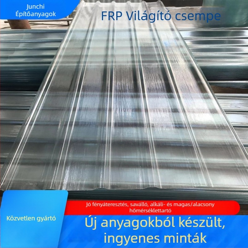 FRP világító panel - gyanta-szálas, Junqi Building Materials, üvegházhoz
