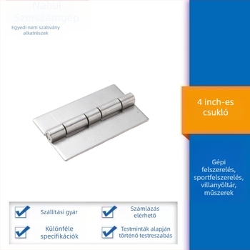 304 rozsdamentes acél csukló, közönséges vastagságú, vibrációs polírozott felület, lyukmentes
