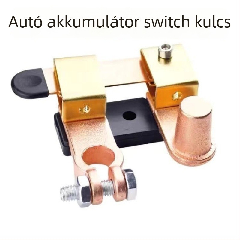 Gilotin típusú autóakkumulátor leválasztó kapcsoló – Modell: Disconnect Switch, Cikkszám: bWpDMmpW