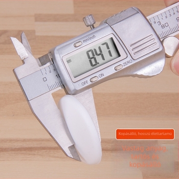 Szilikon ajtóvédő párnák (10 db) – ragasztós szerelés, falvédő védelem, védő kilincs, kopásálló, korrózióálló, magas hőmérséklet-álló