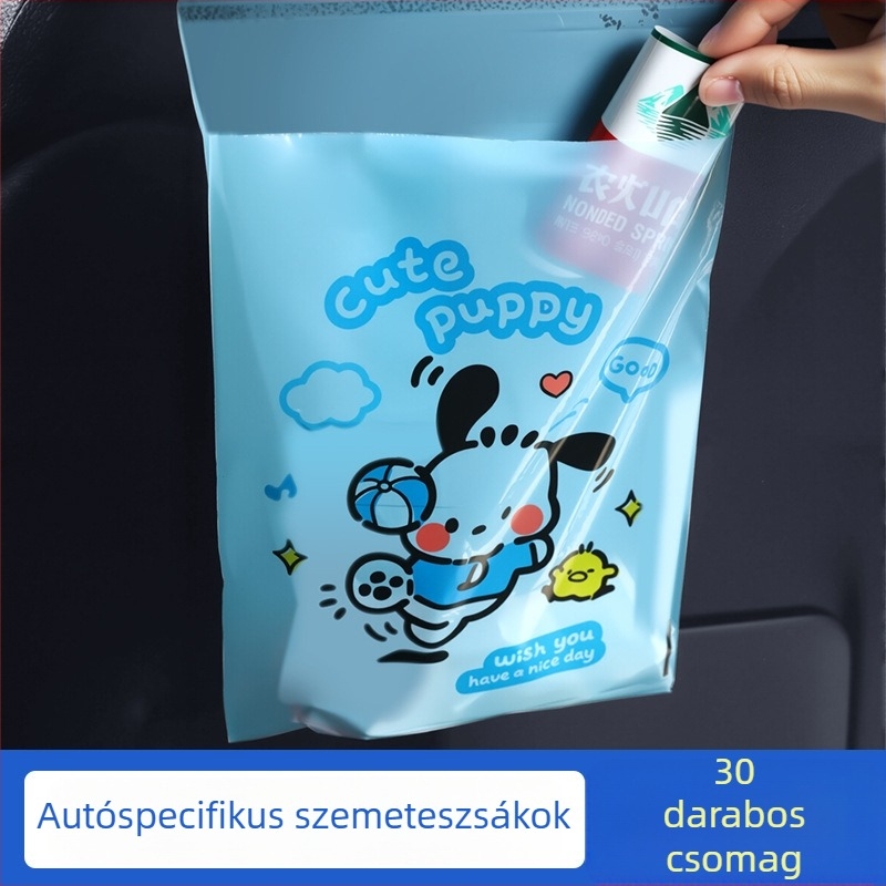 Szemeteszsák, PLA anyagú, egyszer használatos, alkalmas kollégiumi asztalhoz és autó használatra, Márka: Other