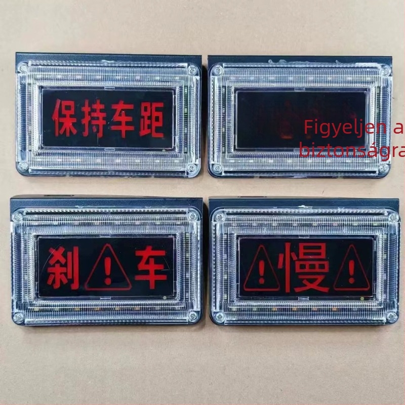 Hátsó LED ködfény teherautók és kisbuszok számára, 12/24V, 10W, 5000 lm, 5000K