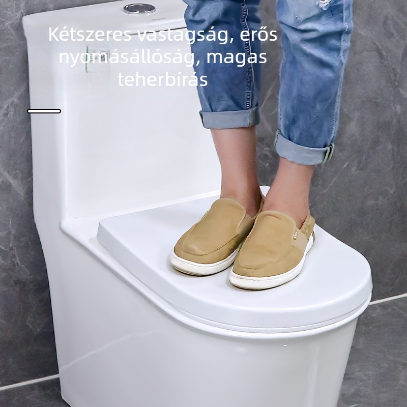 UV-típusú párnázott WC-ülőke, univerzális, vastag talppal, PP lemez, furatok közötti távolság 12-18