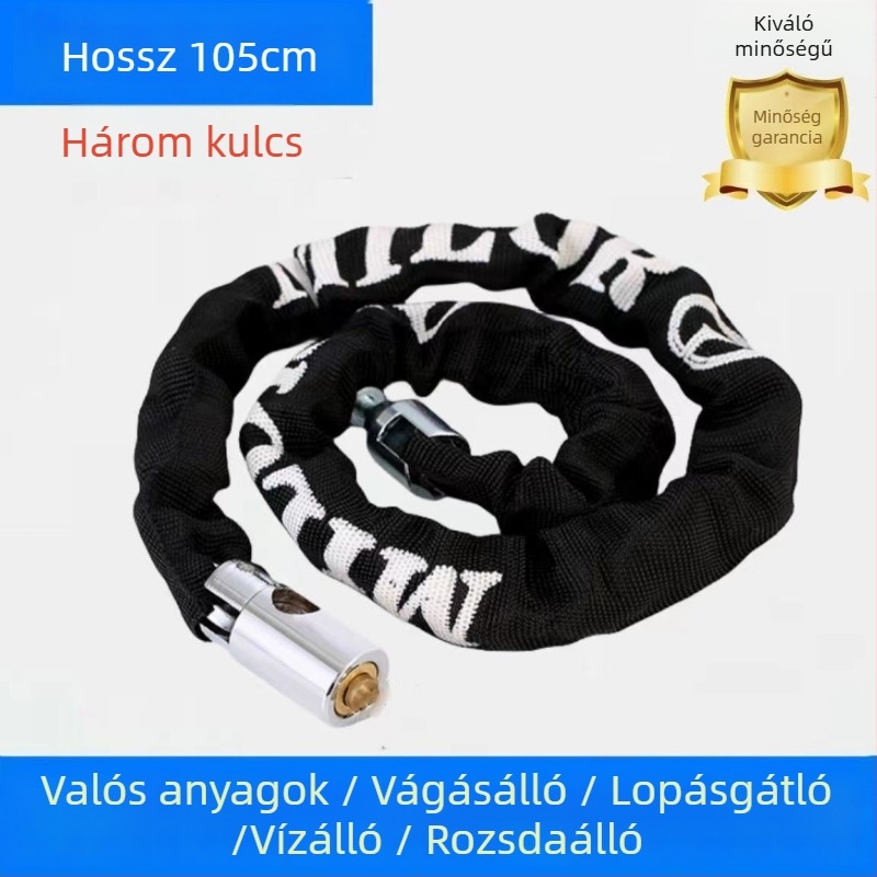 Hegyikerékpár láncos zár — Modell: 810, Márka: Shangmeijia, Tömeg: 400, Alkalmazási terület: jármű, raktár, kapu