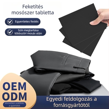 Ruhák Feketeítő Lapok – Mosási papír fekete ruhákhoz, Restaurálás, Nettó tartalom 1–1,5 kg/L, Tömeges csomagolás