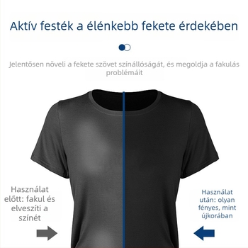 Ruhák Feketeítő Lapok – Mosási papír fekete ruhákhoz, Restaurálás, Nettó tartalom 1–1,5 kg/L, Tömeges csomagolás