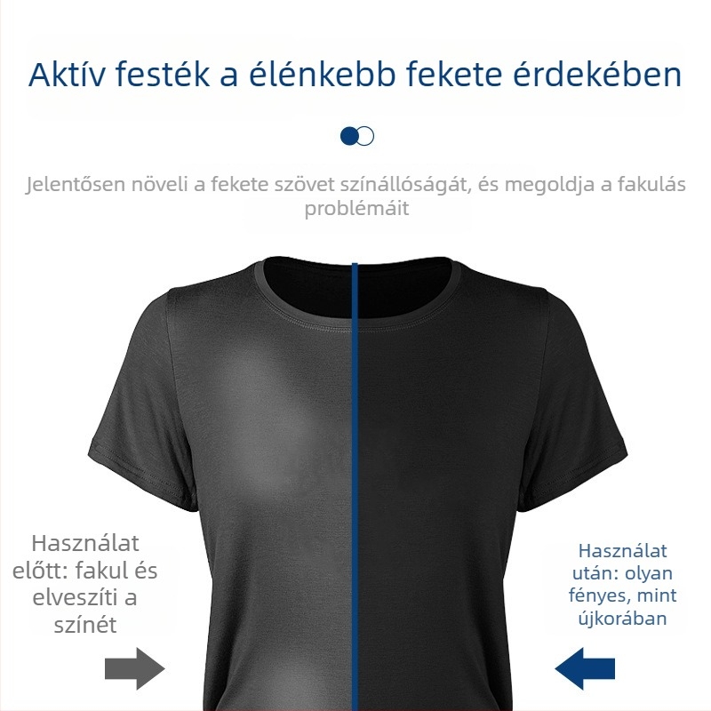 Ruhák Feketeítő Lapok – Mosási papír fekete ruhákhoz, Restaurálás, Nettó tartalom 1–1,5 kg/L, Tömeges csomagolás