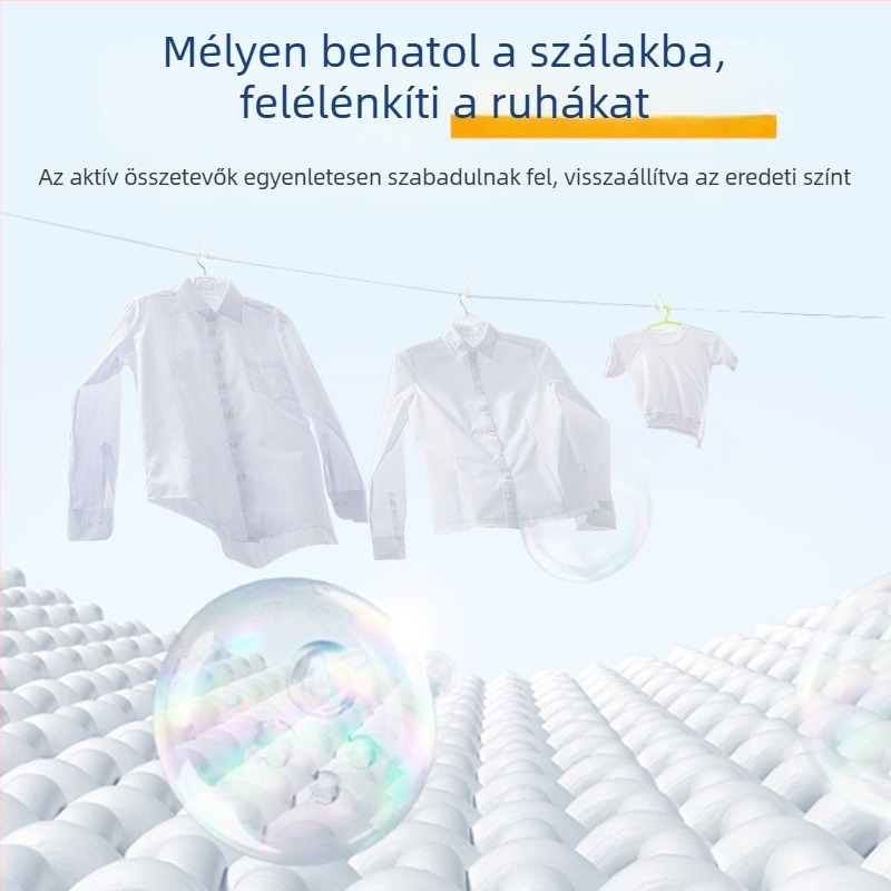 Ruhafehérítő tabletták – Whitening Tablets sorozat, nettó tartalom 200 g alatt, dobozban 204 db, alapcsomagolás