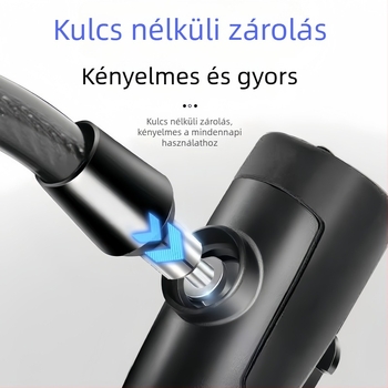 Univerzális márka nélküli lánc zár kerékpárhoz és motorkerékpárhoz, minimalist stílus, testreszabás nélküli